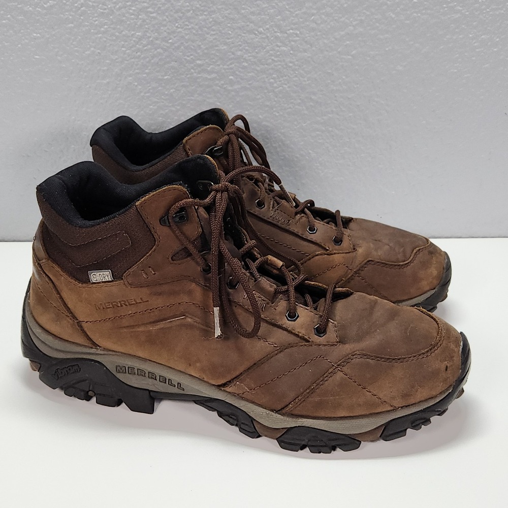 Merrell Moab Adventure Mid Waterproof Hiking Boots J91819 Mens US 12 *No Insoles